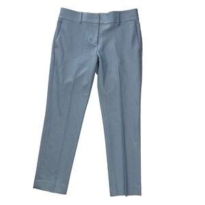 LOFT Petites Marisa Light Blue Straight Leg Dress Pants Trousers 4P 507782 New